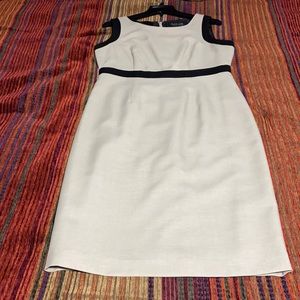 Black label fully lined linen sundress/suit  jckt